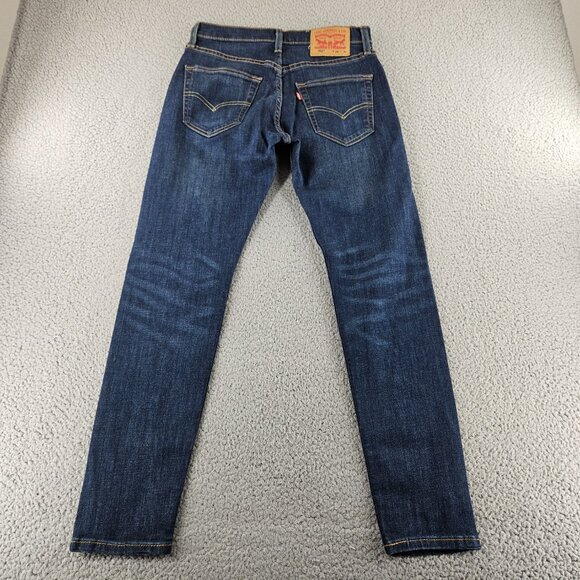 Levis 512 Slim Taper Jeans Mens 29x30 Blue Denim Levi's Flex Stretch Comfort Fit - Picture 13 of 16